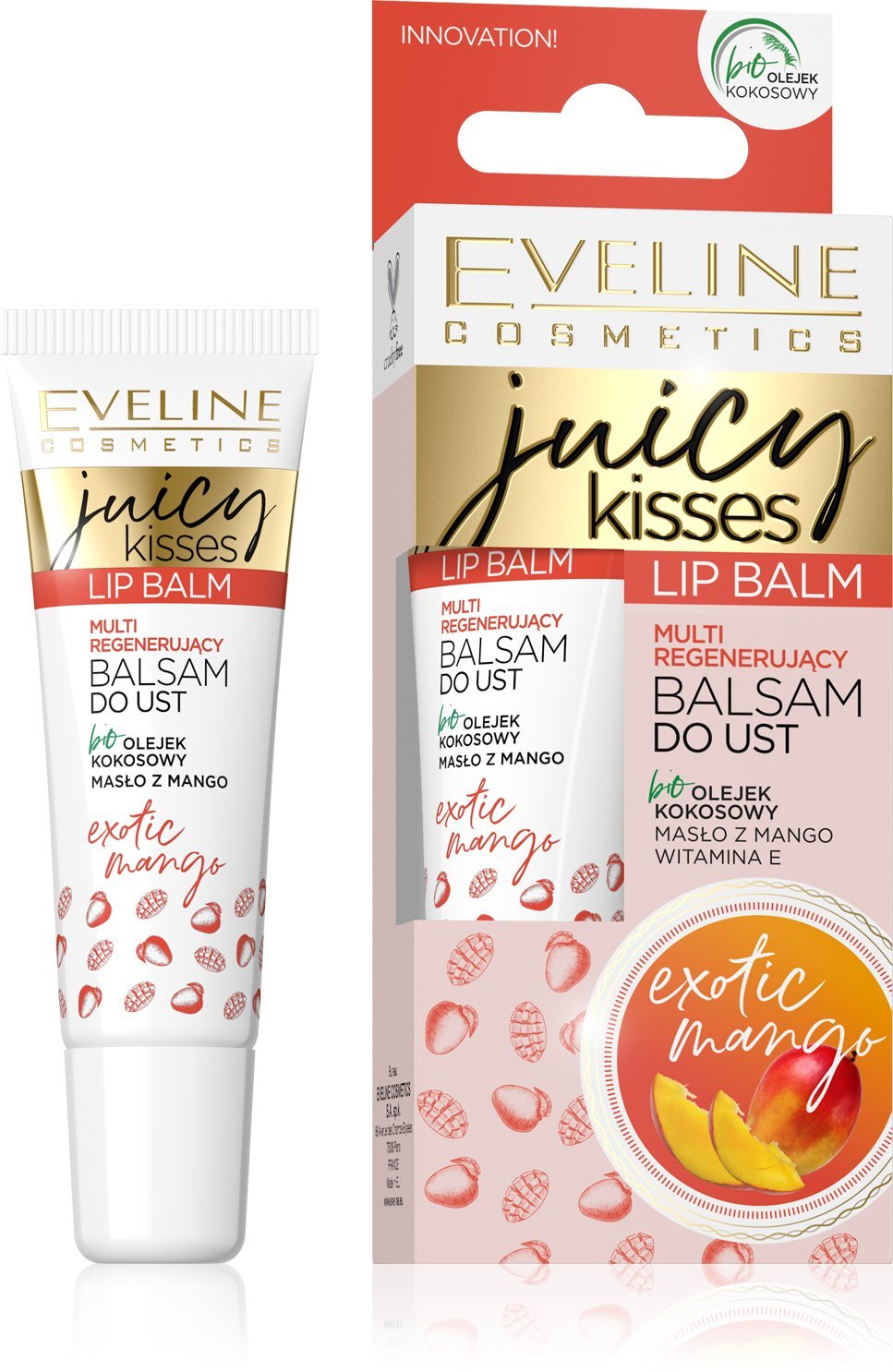 Juicy & Nourishing Lip Balm Butter Set - Coconut, Mango, Chocolate Flavors