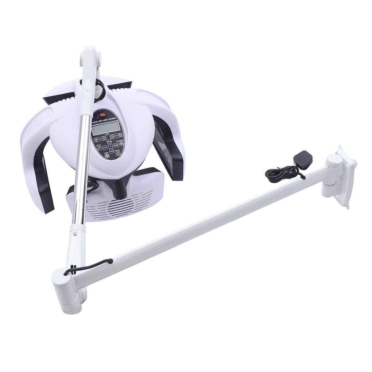 1250W Infrared Wall Mount Hair Dryer for Salon Use - Speed & Precise Control