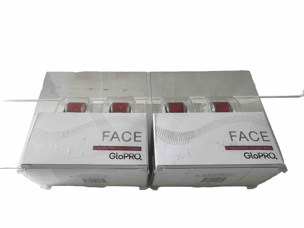 GloPro Microtip Face Replacement Heads - 4 Pack for Microdermabrasion
