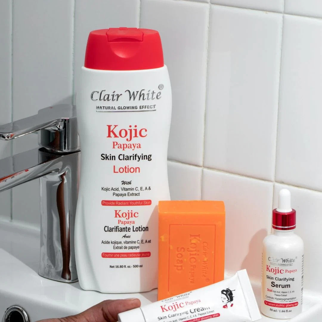 Kojic Papaya Skin Clarifying Lotion - Hydrating & Brightening 16.8 oz