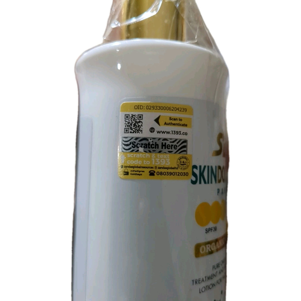 Organic Glow Face and Body Lotion SPF 30 - Skin Care