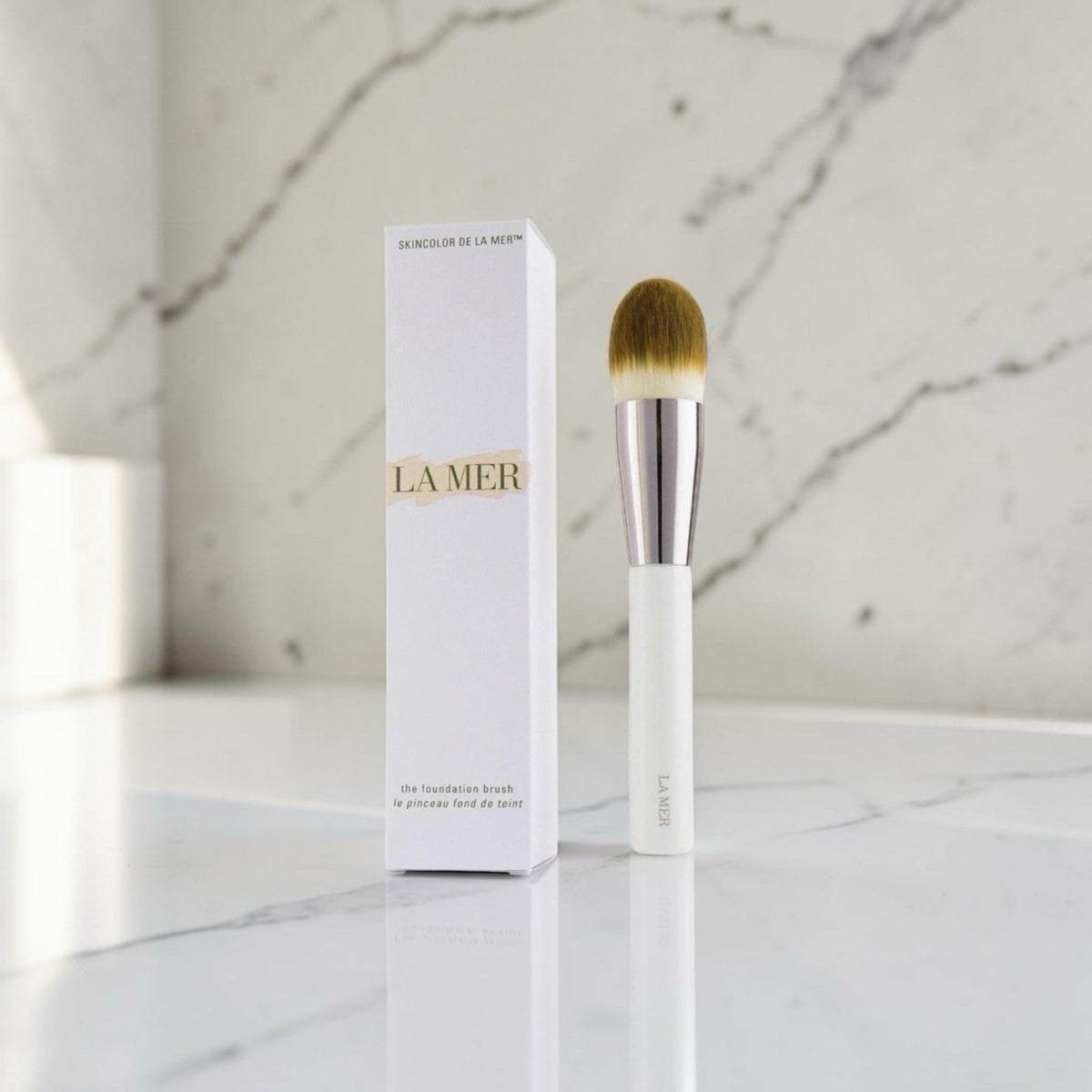 Angled Foundation Brush - Skincolor by La Mer New In Box Sealed