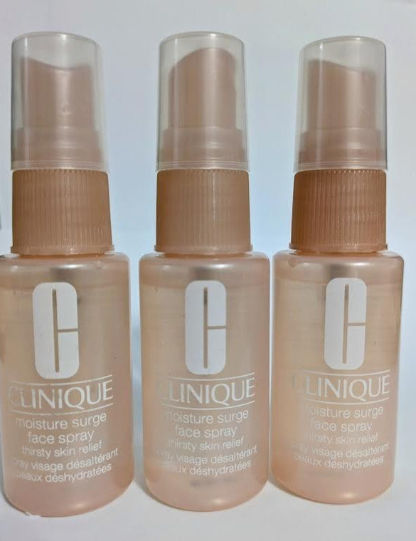 Clinique Moisture Surge Face Spray 30ml – 3-Piece Hydrating Mist Set