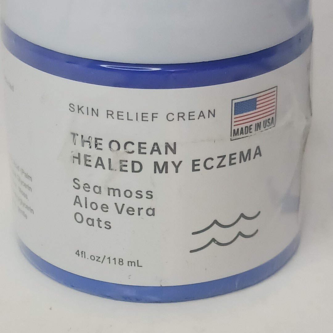 Eczema Skin Cream - Sea Moss, Aloe Vera & Oatmeal