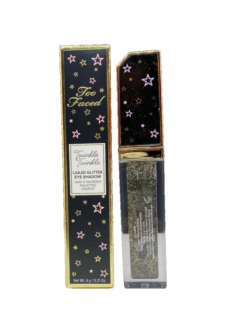 Liquid Glitter Eye Shadow - Twinkle Twinkle Licorich 0.21oz, Waterproof & Long-Lasting