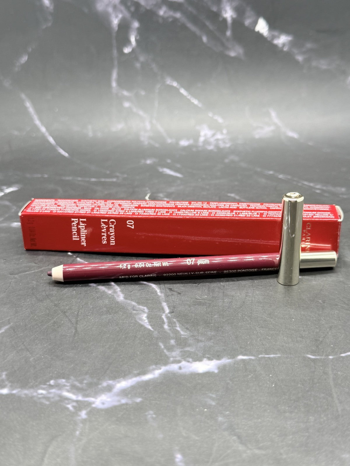 Clarins Lipliner Pencil 07 Plum - 0.04 oz / 1.2 g