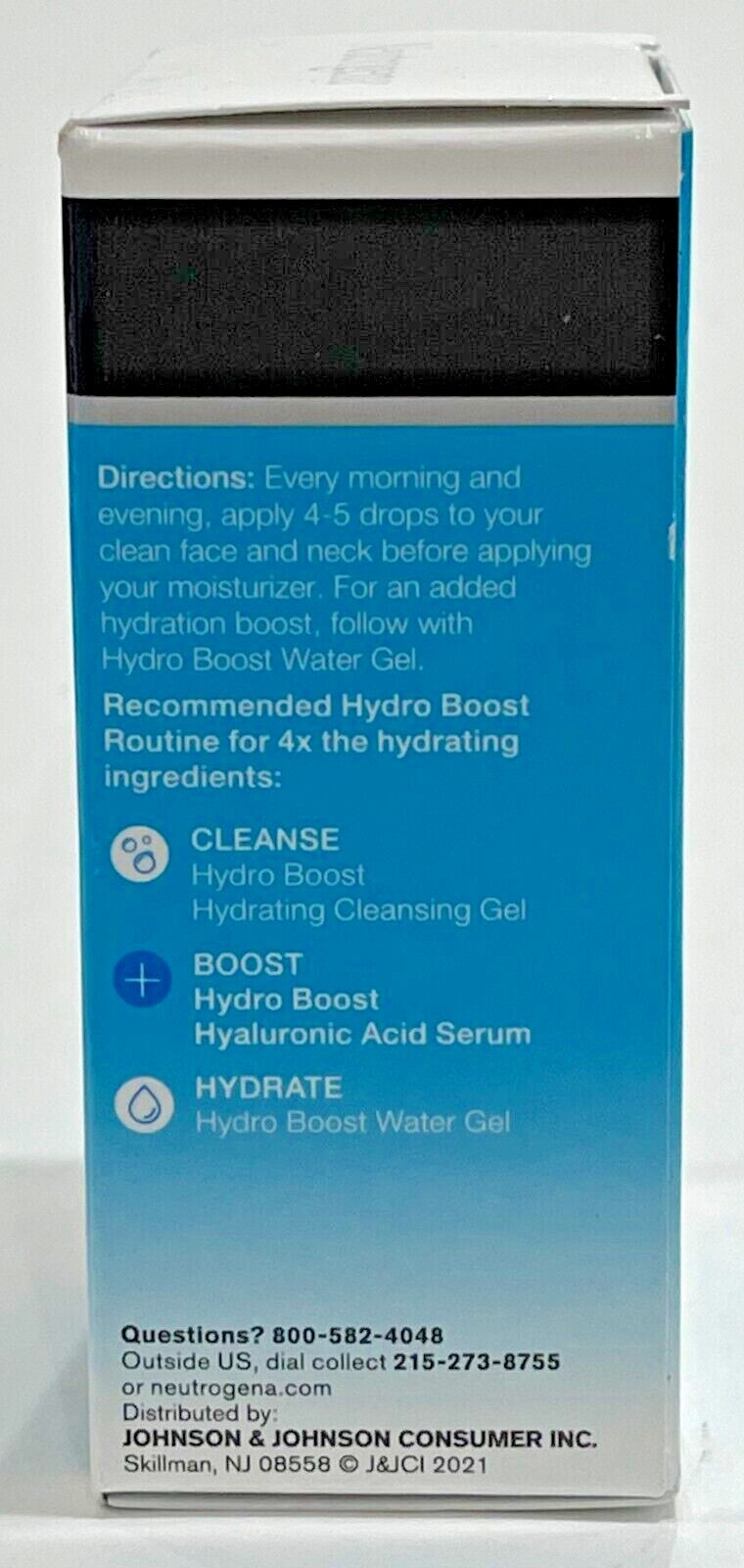 Neutrogena Hydro Boost Hyaluronic Acid Serum 30ml - Deep Hydration for Face