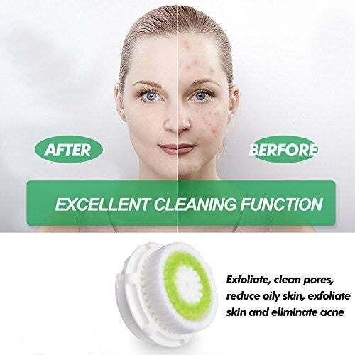 Facial Brush Head Replacement Set for Clarisonic Mia 1 2 3 Aria Smart Pro