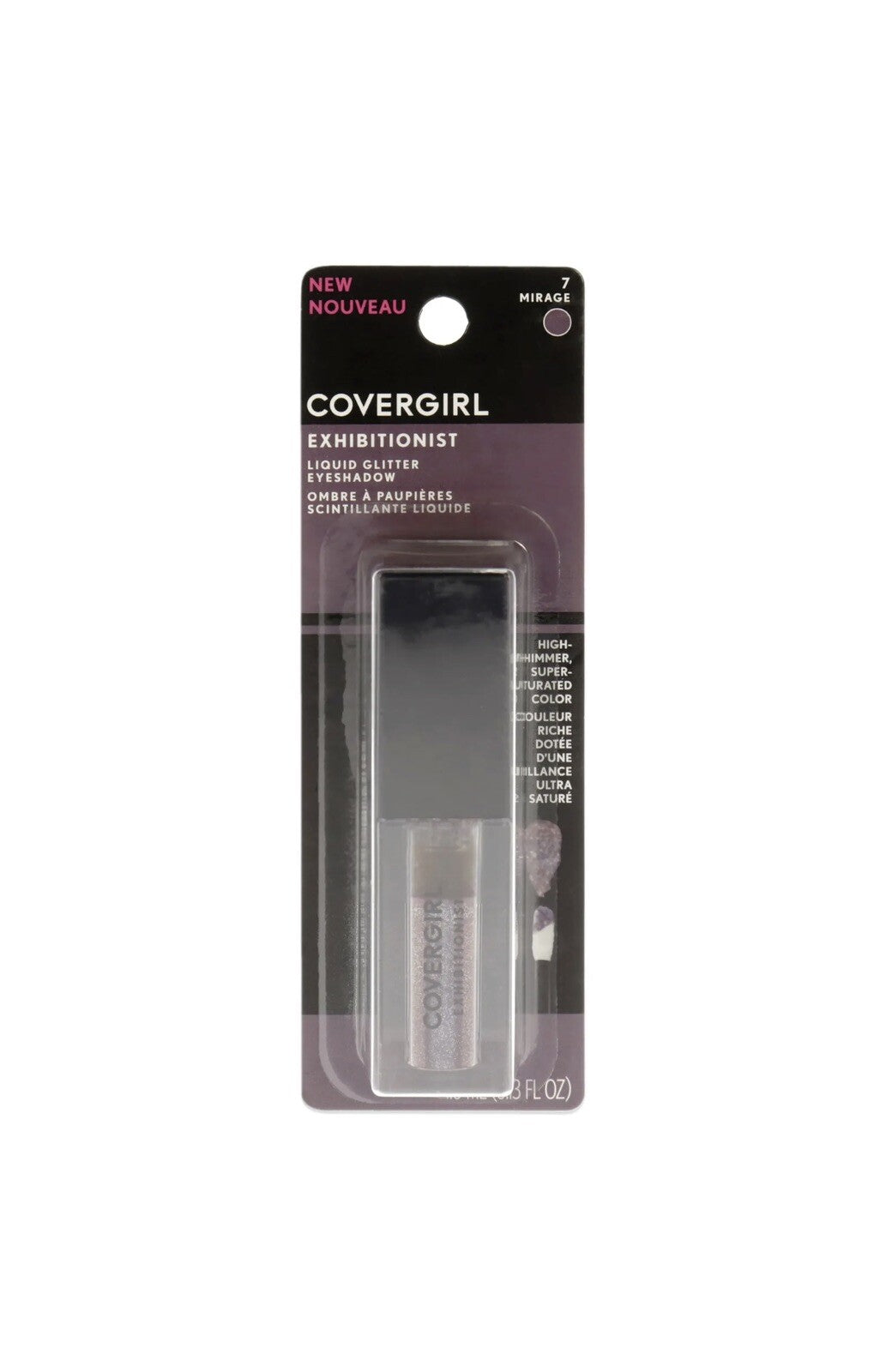 Liquid Glitter Eyeshadow - 7 Mirage, Long-Wearing, Sparkling Makeup