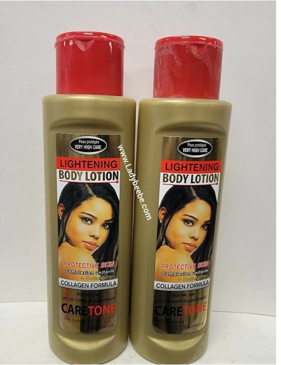 Caretone Body Lotion 500ml - Pack of 2 Moisturizing Skin Care