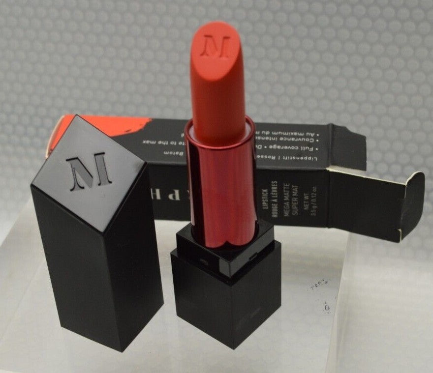 Mega Matte Lipstick 0.12oz - Long-Lasting Lip Color