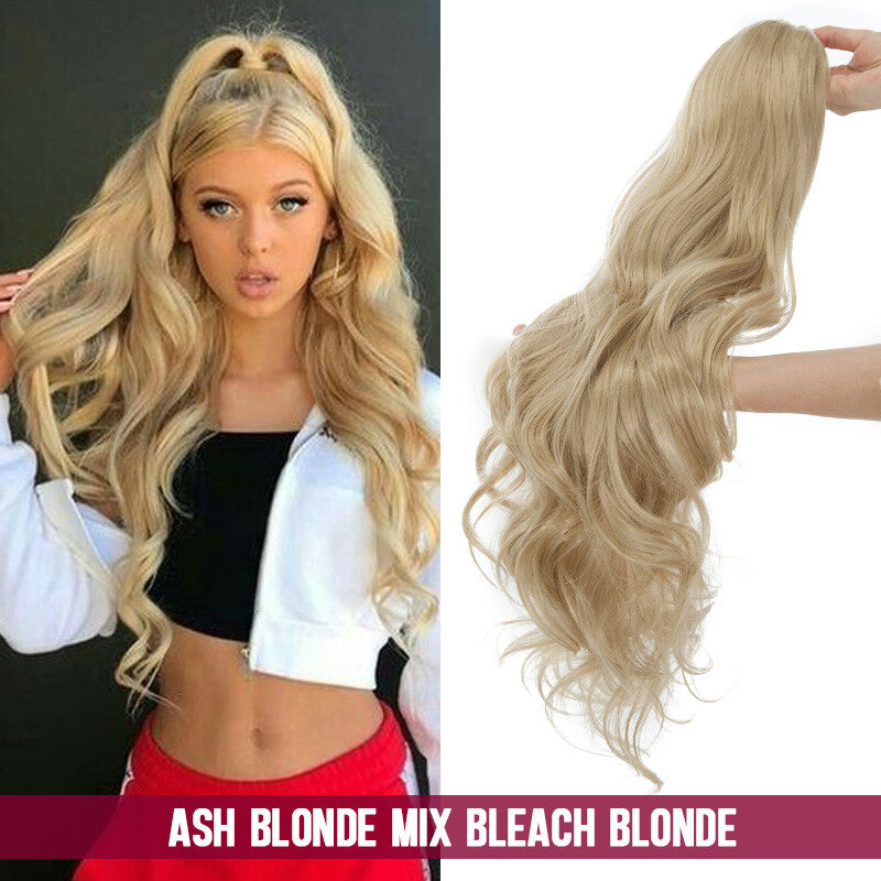 200g Thick Large Drawstring Ponytail Clip-In Hair Extension for Full Head