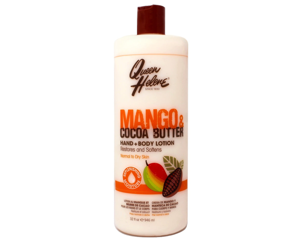 Mango Cocoa Butter Hand & Body Lotion 32 oz