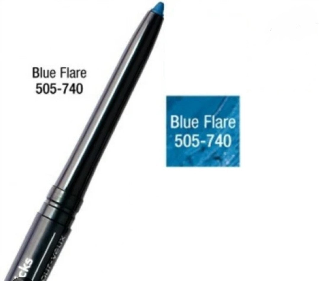 Blue Flare Eyeliner Pencil - Waterproof, Long-Lasting Makeup