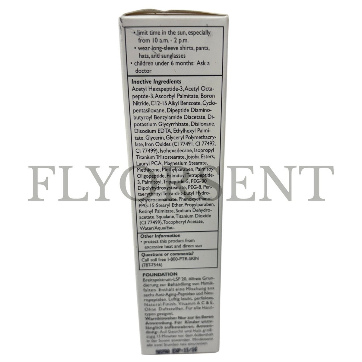 Un-Wrinkle Foundation SPF 20 - Tan, 1 oz | Lightweight Face Makeup