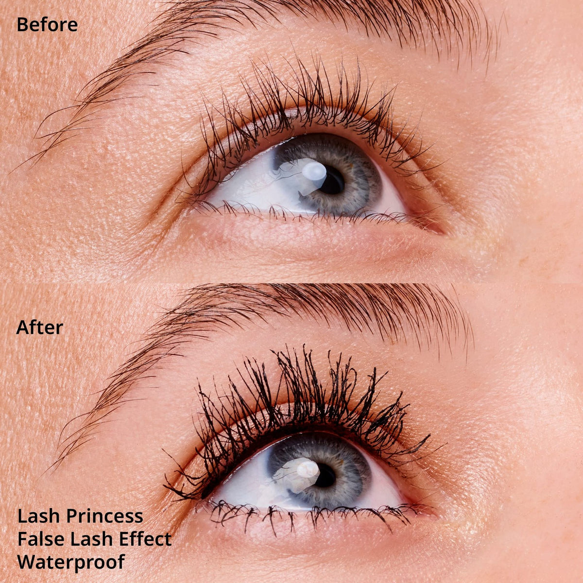 Waterproof False Lash Mascara for Dramatic Volume - Black, 0.4 Fl Oz