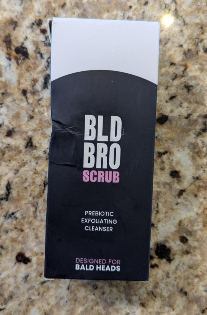 Bald Head Exfoliating Scrub Cleanser - 2.5 fl oz