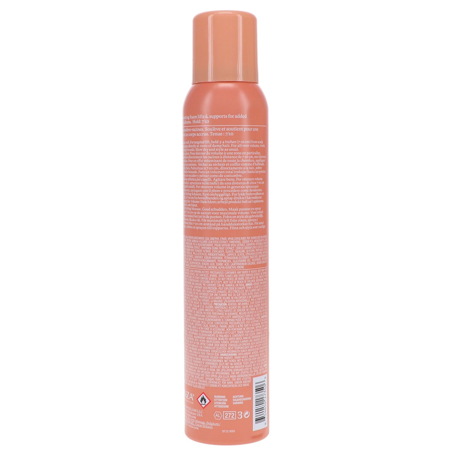 Root Effects Volumizing Hair Mousse - Strong Hold, Nourishing Formula
