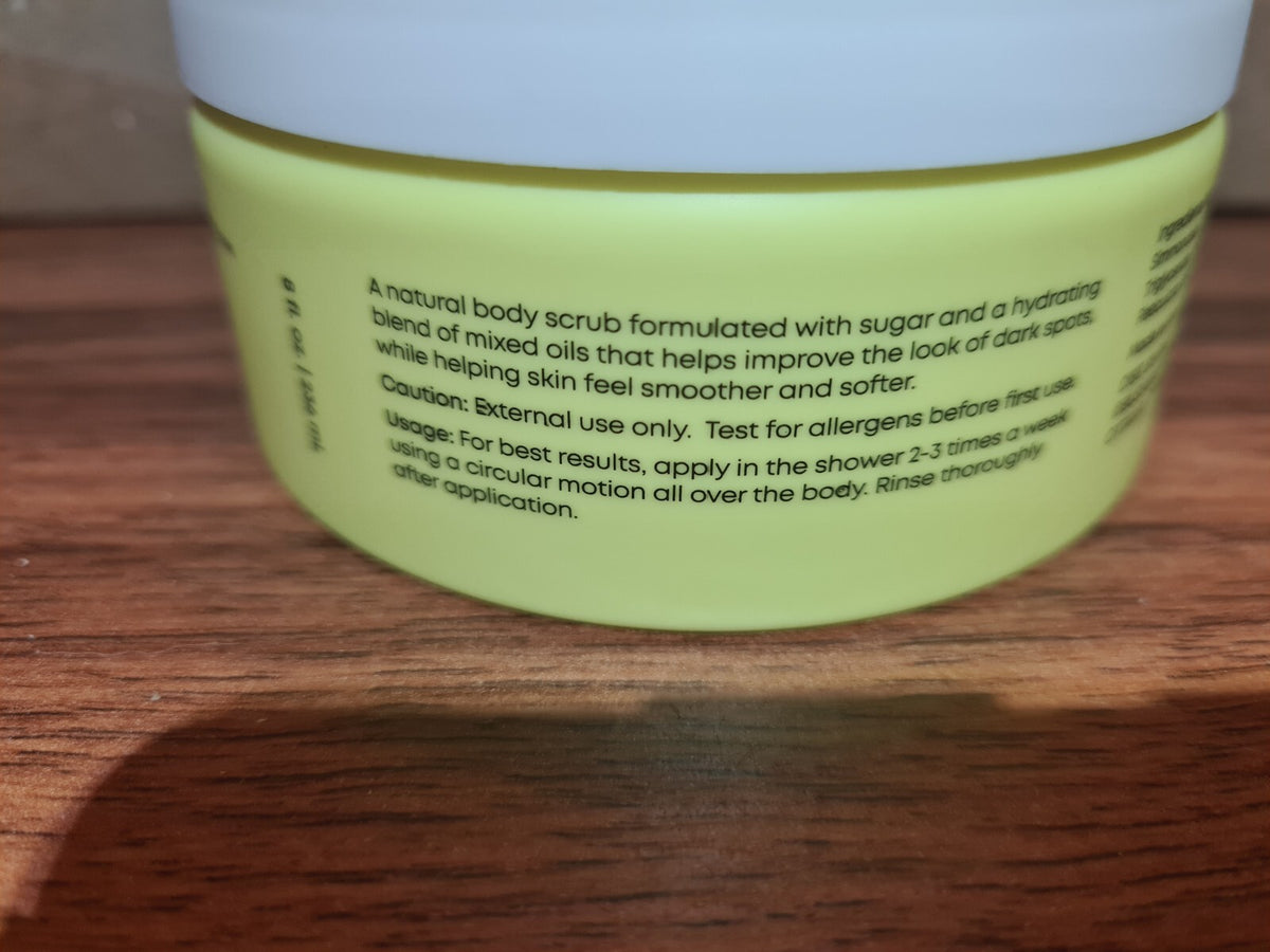 BushBalm Bush Balm Dark Spot Exfoliating Scrub Pina Colada 8 oz