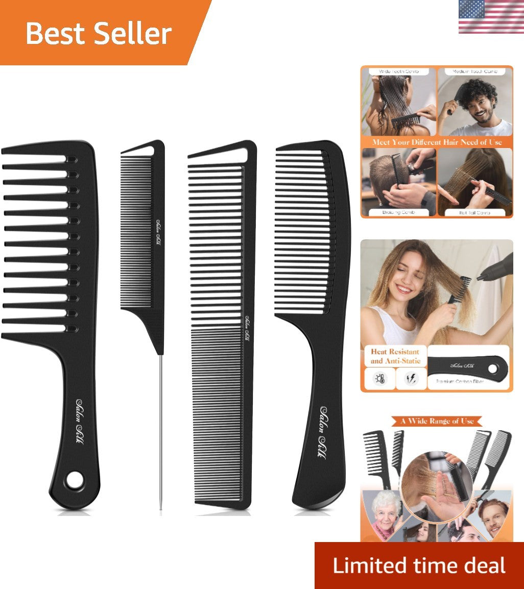 All-in-One Hair Comb Set - Durable Anti-Static Styling Tools for Men & Women