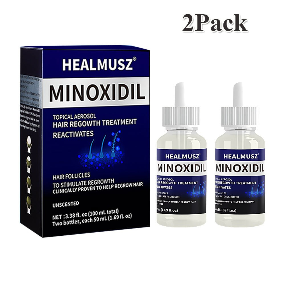 Minoxidil 5% Hair Regrowth Treatment for Men, 2 Pack
