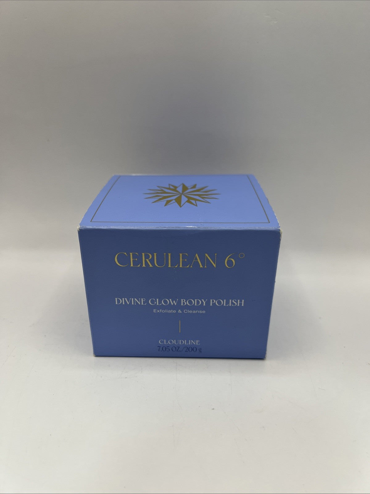 Cerulean 6° Divine Glow Body Polish Exfoliate Cleanse Cloudline 7.05oz