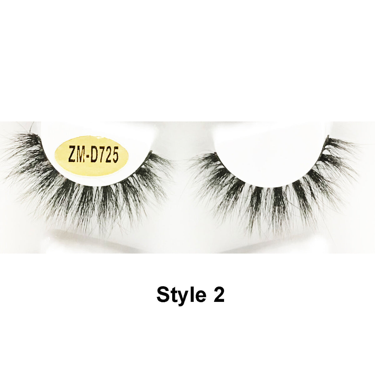 3 Pairs Mixed Style Mink Effect False Eyelashes - Reusable & Lightweight