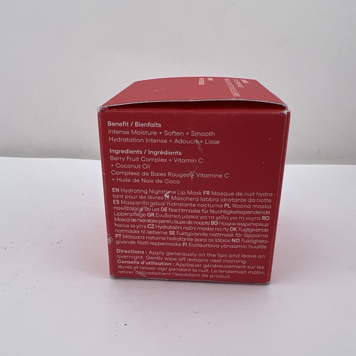 Lip Sleeping Mask Balm Berry 0.70 oz – Nourishing Lip Treatment for Night