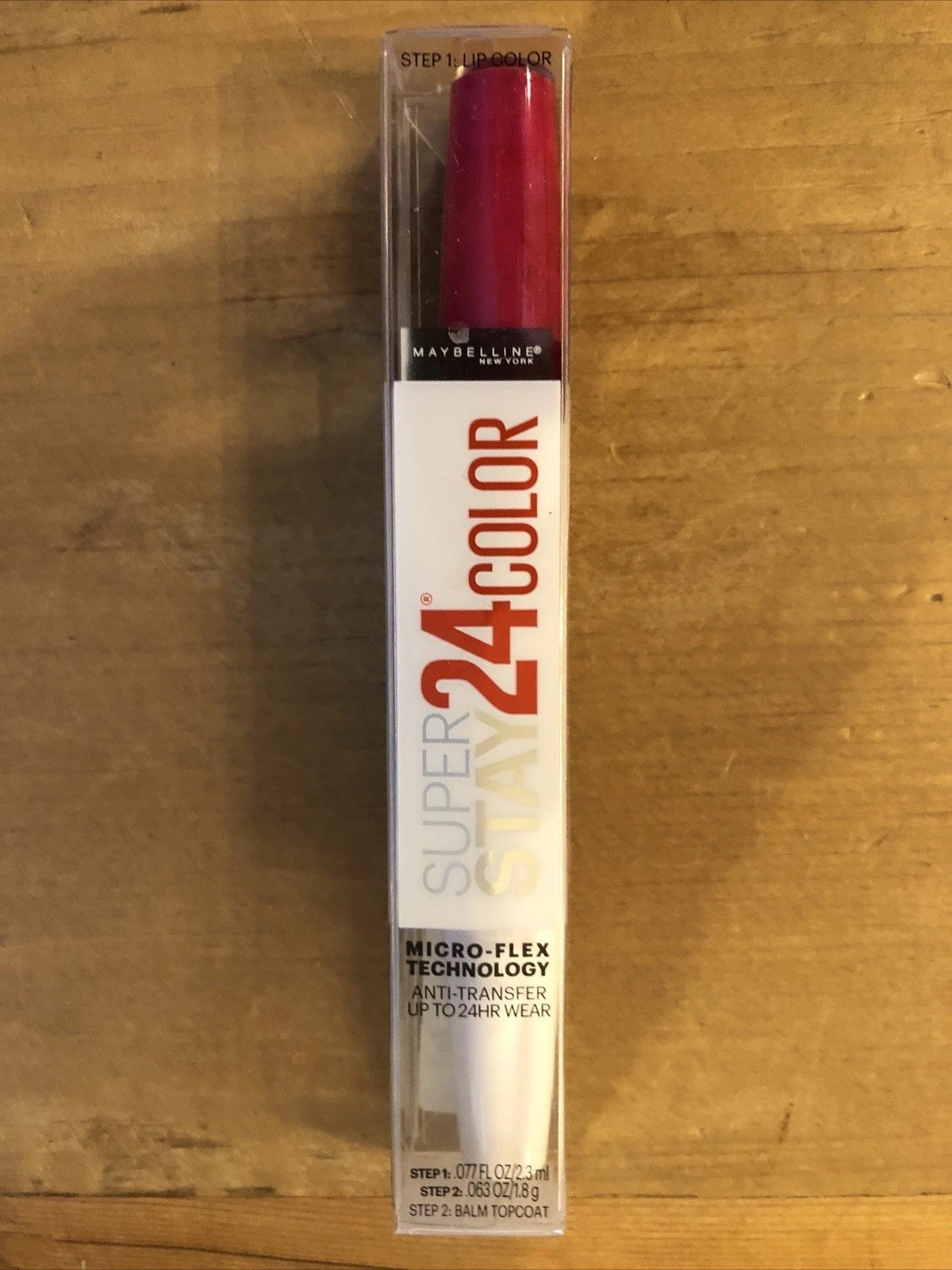 Long-Lasting Lipstick 220 Fuchsia - Micro Flex Technology, 24/7 Wear