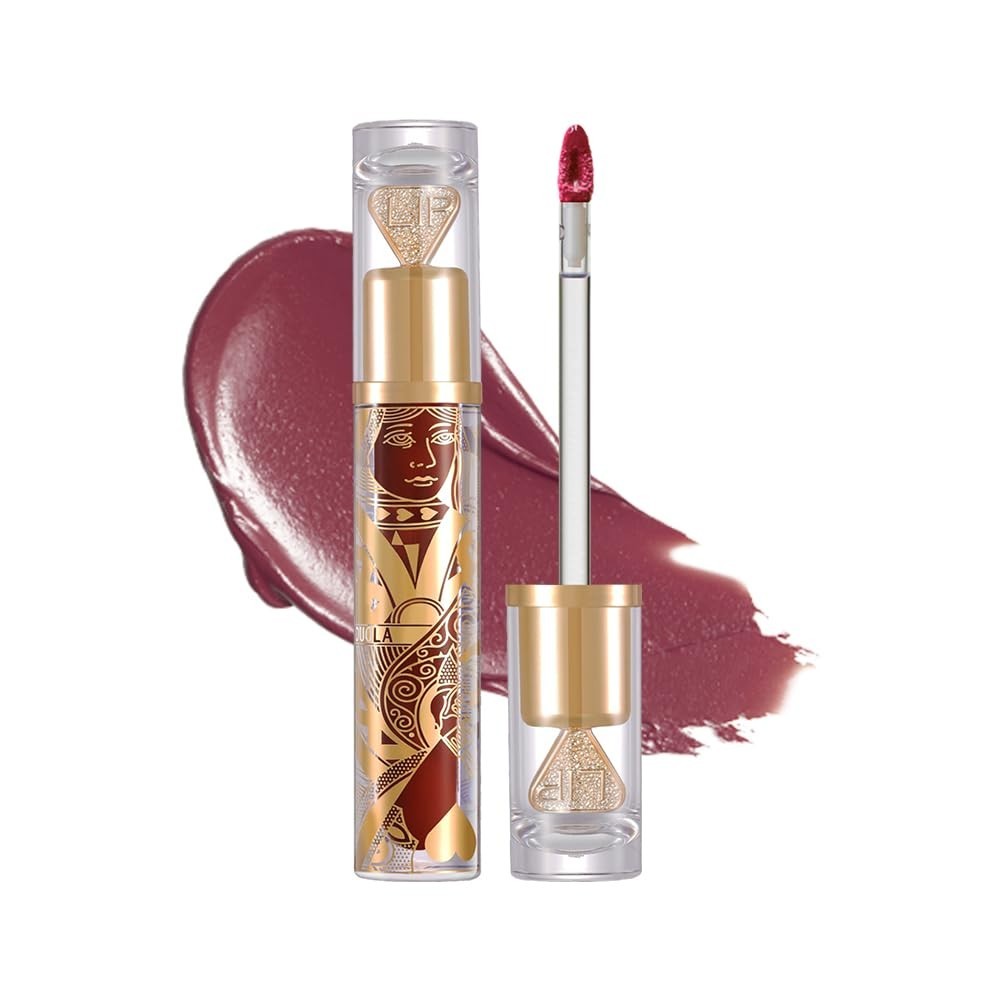 Long-Lasting Waterproof Matte Lip Stain - Nude Rosewood Shade