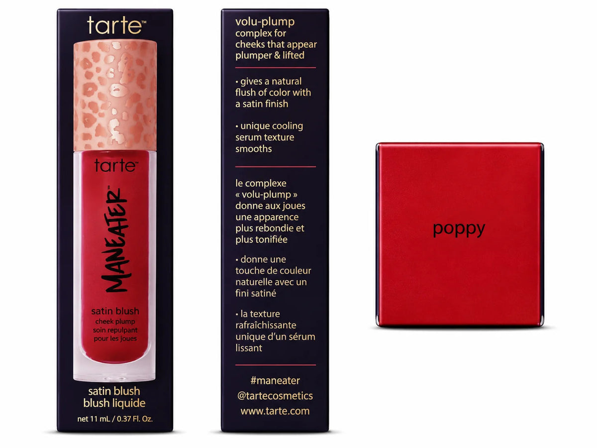 Liquid Blush & Glow Cheek Plump Poppy - Dewy, Radiant Finish