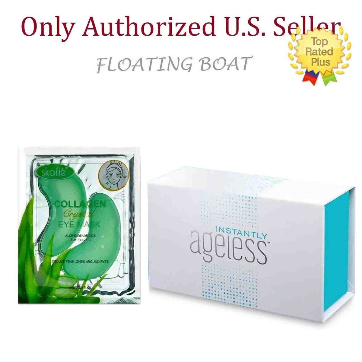 Instantly Ageless Face Lift Vials - Wrinkle & Pore Reducer, Multiple Pack Options