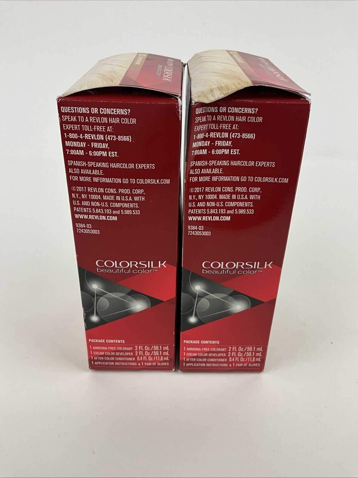 Revlon Colorsilk Hair Color 03 Ultra Light Sun Blonde - 2 Pack