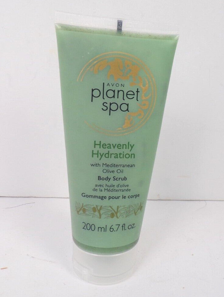 Avon Planet Spa Heavenly Hydration Body Scrub with Olive Oil Sealed