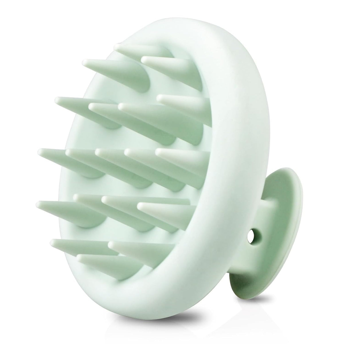 Silicone Scalp Massage Brush for Hair Growth & Dandruff Relief - Waterproof Shampoo & Shower Scrubber