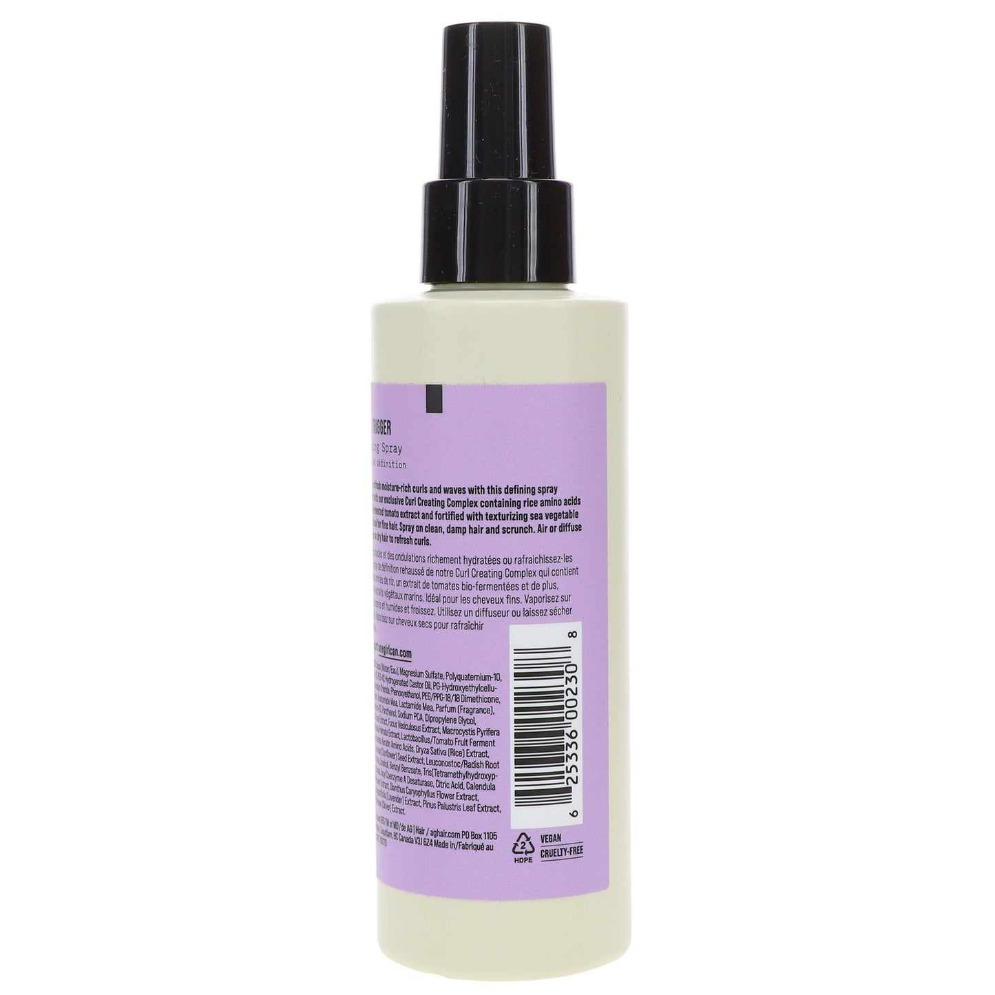 Curl Defining Spray for Curly Hair - Strong Hold, 5 oz
