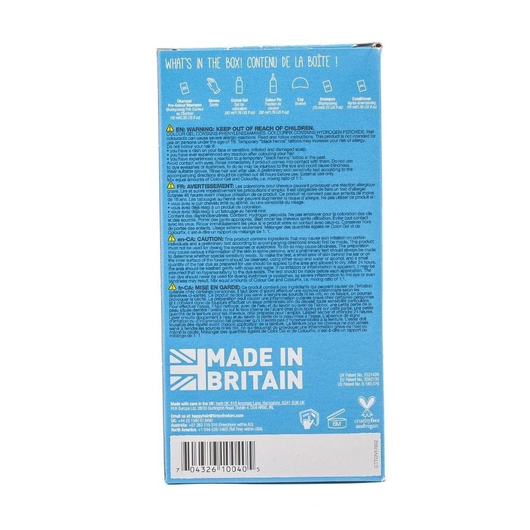 Permanent Hair Dye 4N Natural Medium Brown 4.4 fl oz (Pack of 4)