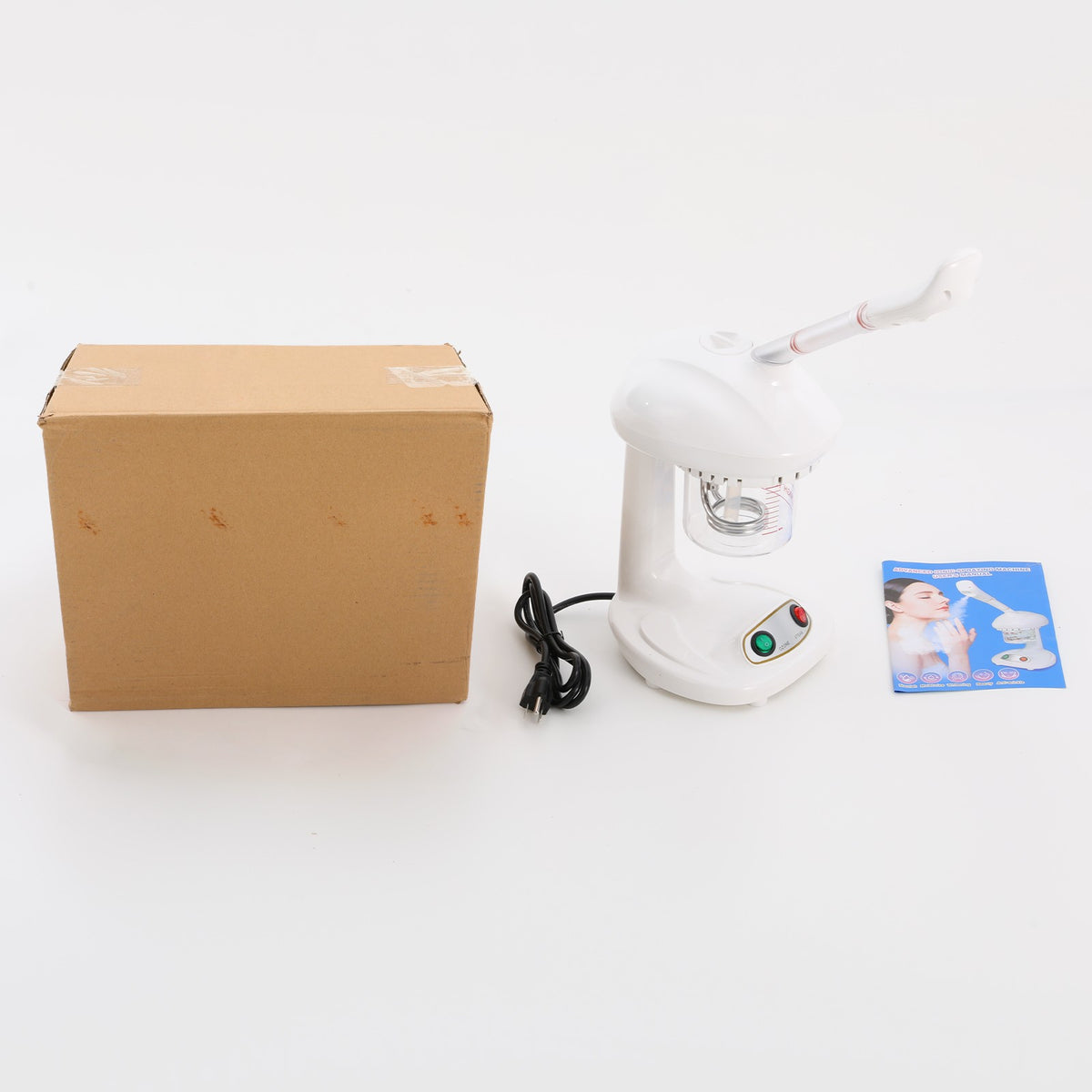 Home Steam Facial Device 450W with 360° Rotating Nozzle for Skin Care