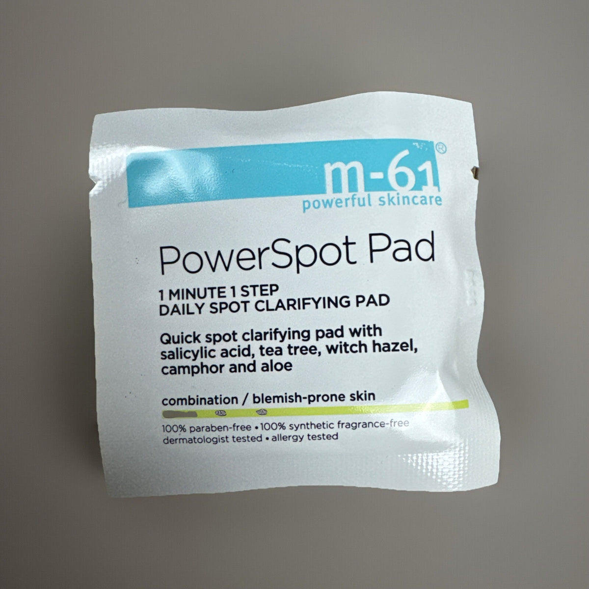 M-61 PowerSpot Clarifying Face Pads - Daily Acne Treatment, 20 Count