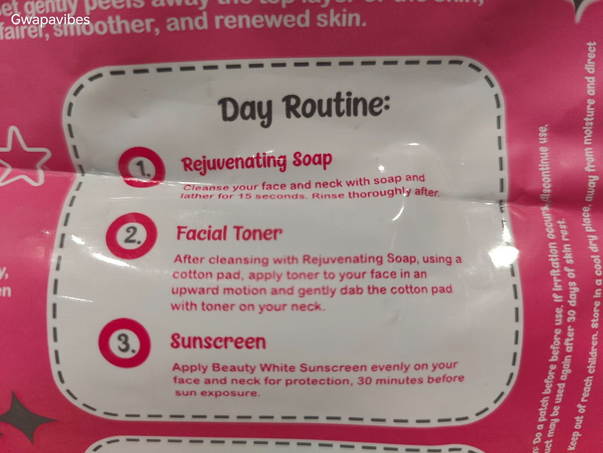 You Glow Babe Beauty White Rejuv Set - Skin Brightening Skincare