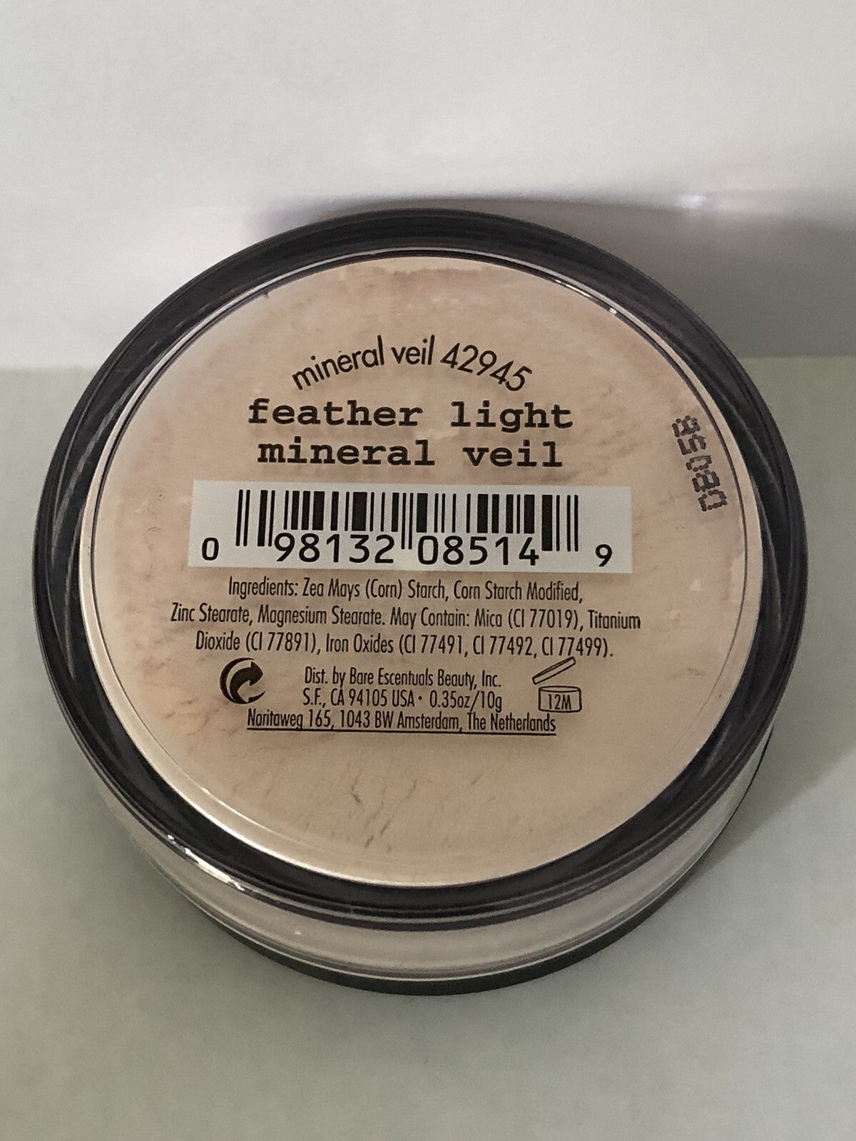 BareMinerals Feather Light Mineral Veil Finishing Powder 10g - Full Size