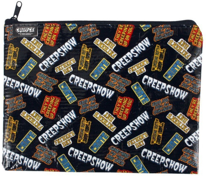 Creepy Co. Creepshow Zipper Pouch - Horror Movie Makeup & Travel Bag