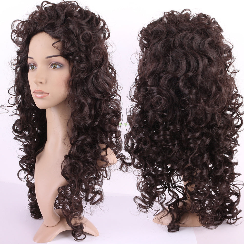 Long Ombre Wigs - Heat Resistant Synthetic Hair, Thick Full Wigs