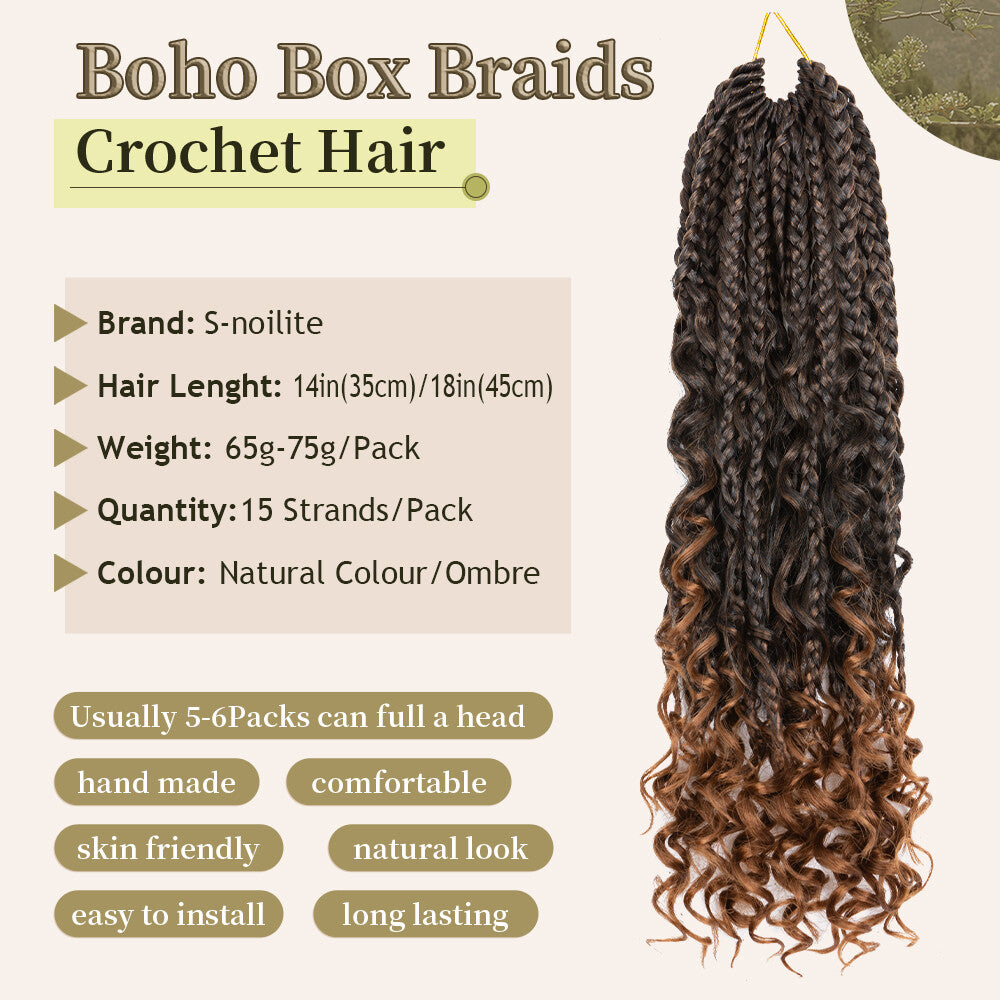 Wavy Double Ended Dreadlock Extensions with Curly Ends for Women