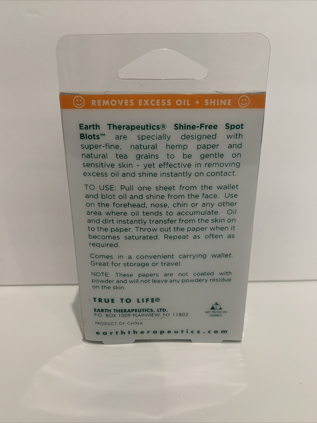 Shine Free Spot Blotting Sheets - Oil Absorbing Facial Sheets, 80 Sheets