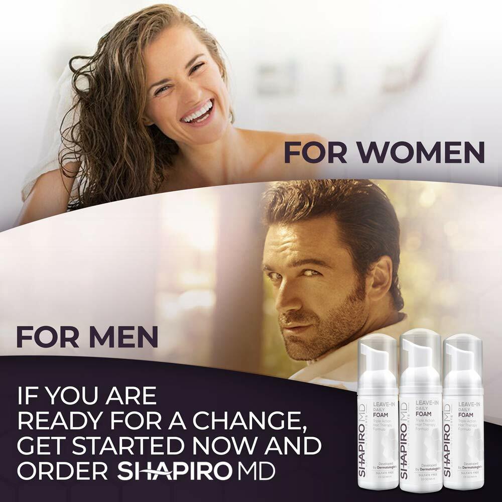 Men's Hair Regrowth Kit with 5% Minoxidil & Shampoo