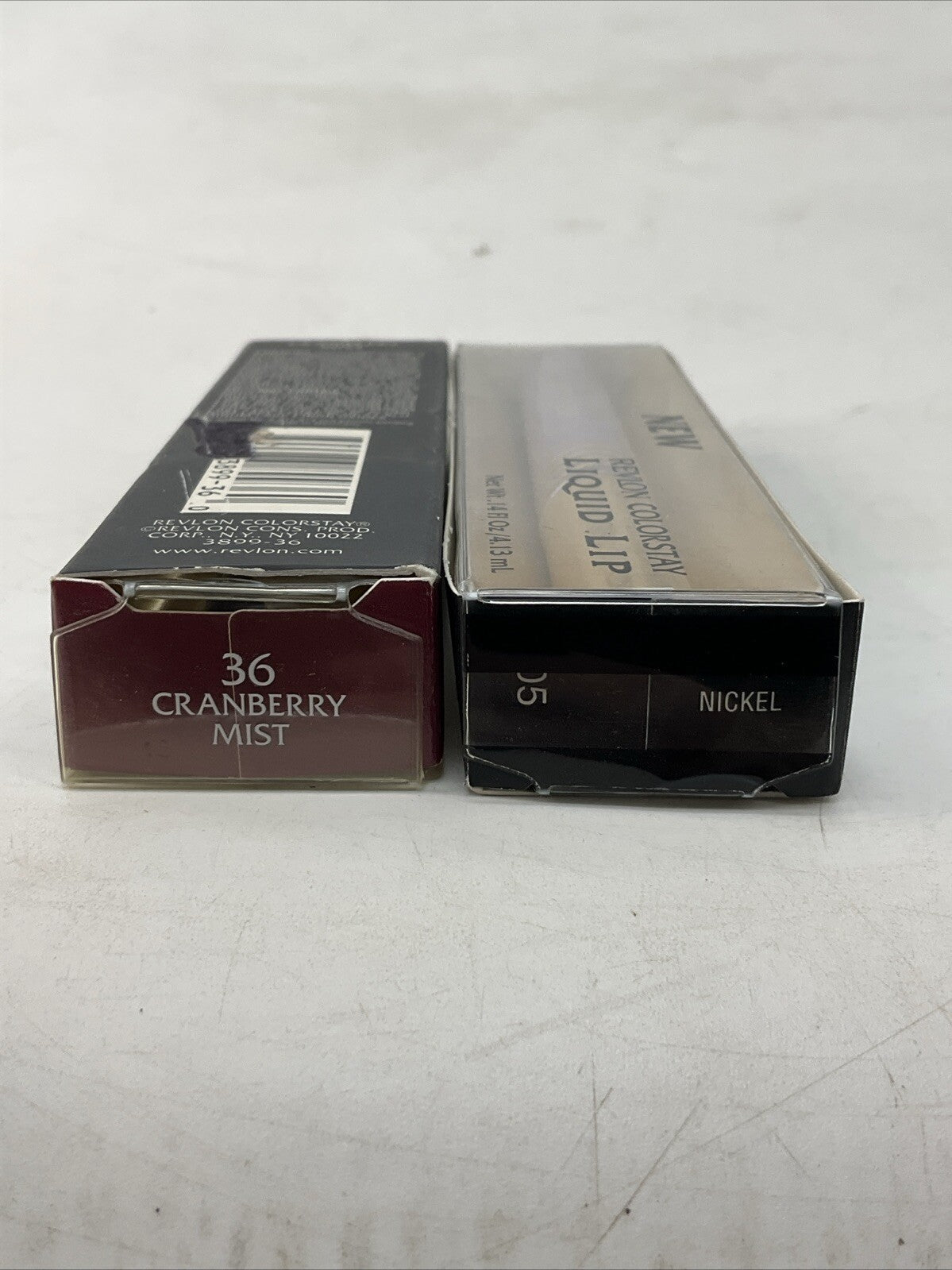 Revlon Colorstay Liquid Lipstick Set - 2 Shades Nickel & Cranberry Mist 0.14oz