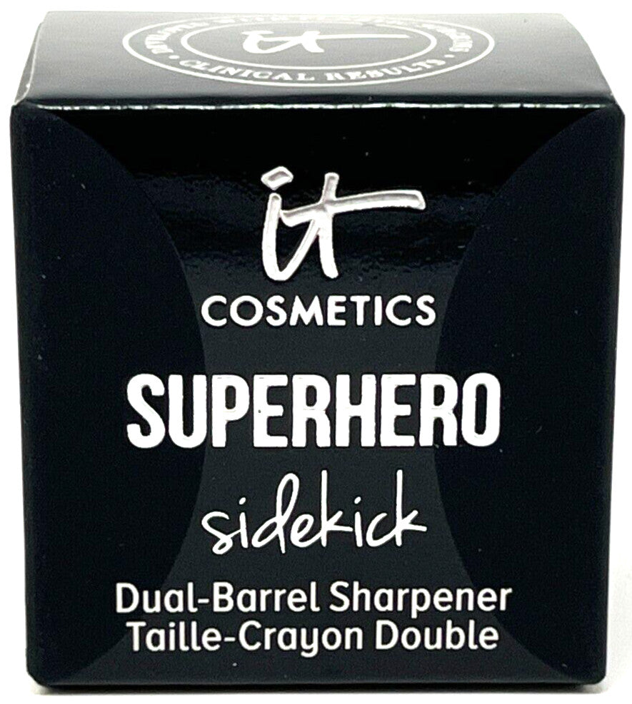 Dual-Barrel Makeup Pencil Sharpener for Cosmetics and Beauty Tools