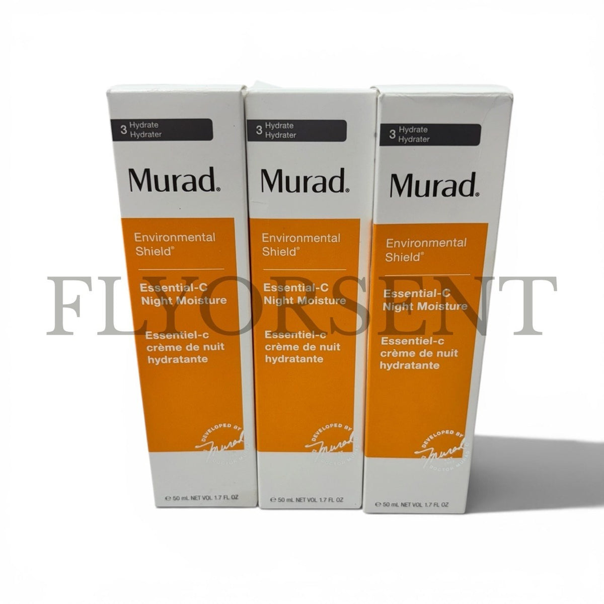 Murad Environmental Shield Essential-C Night Moisturizer Set - 3 x 1.7oz