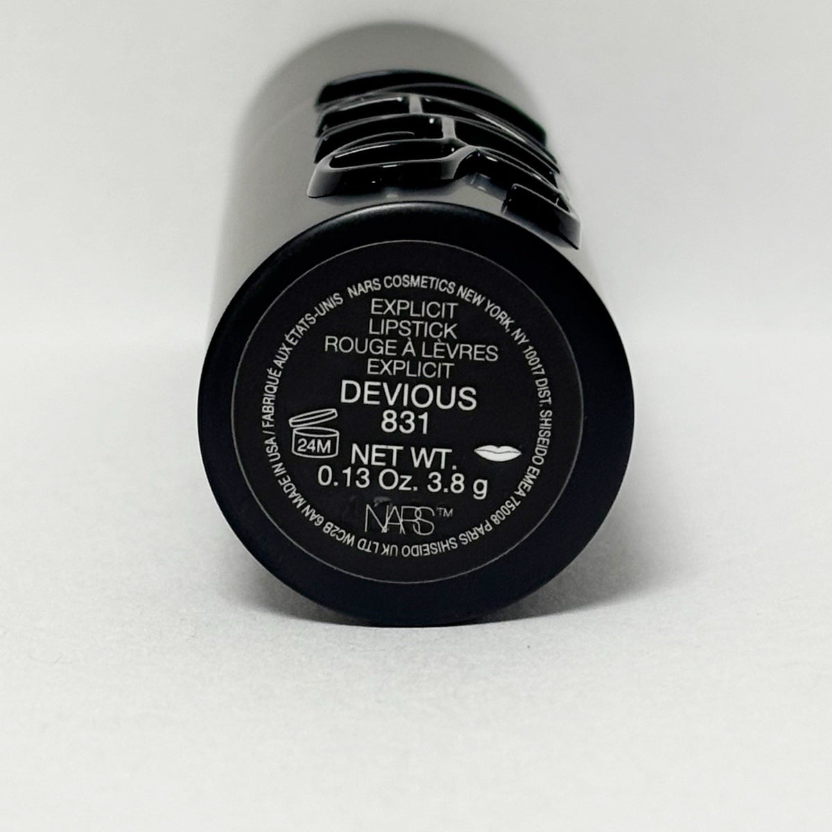 Refillable Lipstick in Devious Rosy Pink Satin Finish - Long-Wear & Hydrating